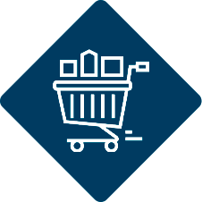 Variedade de produtos